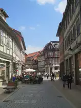 Fu�g�ngerzone von Wernigerode am 1. Mai 2013