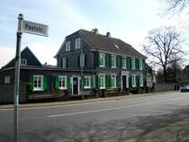Das Straenschild der Poststrae in Remscheid-Lennep.(27.3.2013)