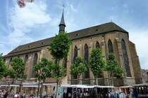 Colmar, die Dominikanerkirche aus dem 13.Jahrhundert, Juni 2012
