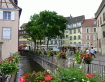 Colmar, Altstadt mit dem Fl��chen Lauch, Juni 2012