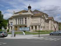 Klagenfurt, Stadttheater, erbaut von 1605 bis 1620 als Ballhaus, seit 1737 Theater, 
Umbau 1908 bis 1910 durch das Architektenbro Fellner & Helmer (20.05.2013)