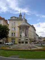 Klagenfurt, Floriani Denkmal von 1781 am Heuplatz (20.05.2013)