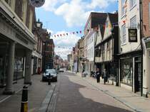 Rochester, Huser in der High Street (25.05.2013)