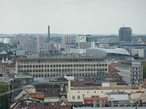 Blick ber Mnchen, vom Michel aus. 23.Mai 2013.