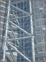 Strukturen im Innern des D�sseldorfer  Stadttors , gesehen am 10.09.2006.