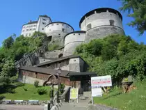 Kufstein, Festung mit Kaiserturm, erbaut von 1518 bis 1522 (08.06.2013)