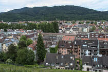 Blick vom Kastaniengarten zur Oberau in Freiburg am 14.06.2013

(Die Oberau war ein frhes Gewerbegebiet vor den Toren der Altstadt, begnstigt durch den von der Dreisam abgezweigten Gewerbekanal, von dem auf dem Gebiet der Oberau auch das Wasser fr die Freiburger Bchle abgezweigt wird.)

Quelle: http://de.wikipedia.org/wiki/Oberau_%28Freiburg_im_Breisgau%29
