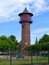 Hningen (Hunigue) im Oberelsa, der Wasserturm, Mai 2013 