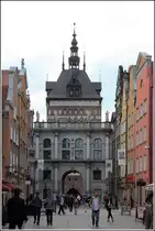 Gdansk. Die Ostseite des Langgasser Tores. 14.05.2013