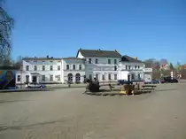 J�terbog Bahnhof Vorplatz 05-03-2013