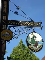 Offenburg, Gasthaus  Zauberfl�te , Juni 2013