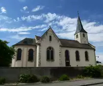 Klein-Landau, die St.Martin-Kirche von 1753, Mai 2013