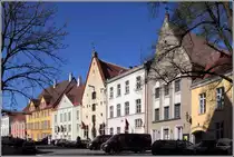 Tallinn. H�userzeile in der Lai. 16.05.2013