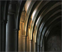 . Mnster Konstanz - Sulenreihe am nrdlichen Seitenschiff, 17.06.2013 (Matthias)