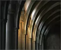 . M�nster Konstanz - S�ulenreihe am n�rdlichen Seitenschiff, 17.06.2013 (Matthias)