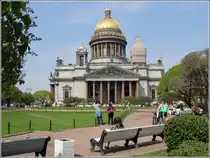Die Isaakskathedrale ist die gr��te Kirche in St. Petersburg. 17.05.2013
