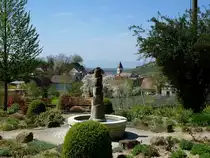 Achkarren, Blick von Osten �ber den Ort, April 2013