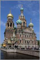 St. Petersburg. Die Auferstehungs- oder Blutkirche. 18.05.2013