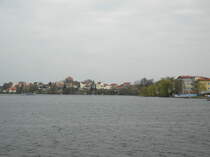 Strausberg am Straussee mit Blick auf die Altstadt 23-04-2013