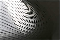 . Neue Messe Basel - Detailansicht der Fassade innerhalb dem groen Rund. 19.06.2013 (Matthias)