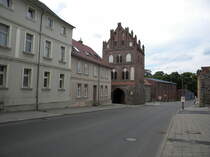 Templin Stadtansichten-Mhlenstrae Mhlentor Juli 2012