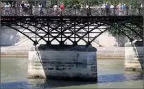 . Seine-Br�cken in Paris - Pont des Arts, 17.07.2012 (Matthias)