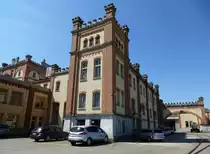 Rheinfelden, die Geb�ude der Feldschl��chen-Brauerei stehen unter Denkmalschutz, Juni 2013