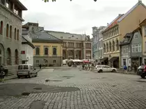 Bergen, Nedre Korskirkeallmenningen Stra�e (25.06.2013)