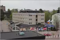 Mariehamn. Nicht nur in Berlin sondern auch hier kann man im Hotel Adlon wohnen. 20.05.2013