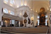 Kalmar. Das Kirchenschiff des Doms. 21.05.2013