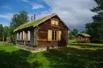 Karasjok, Museum De samiske Samlinger, Hof eines Flu�lappen (04.07.2013)