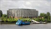 Hamburg-Finkenwerder. Der Rschpark mit dem Hotel The Rilano. 23.05.2013