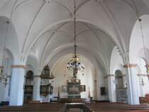 Skelleftea, Langschiff der St. Olav Kirche (07.07.2013)