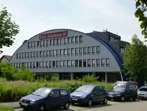 Freiburg, die Solarstrom AG, der 1998 gegr�ndete Betrieb z�hlt zu den Pionieren in der Solarbranche, Aug.2013