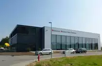 Merdingen im Breisgau, die 2013 in Betrieb genommene Pulverbeschichtungsanlage ist die gr��te in S�dbaden, Aug.2013