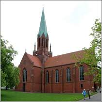 Wilhelmshaven. Die Christus- und Garnisonskirche wurde 1872 in der erst kurz zuvor gegrndeten Stadt geweiht. 10.05.2013