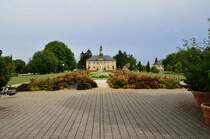 Salienen Park mit Kurhaus in Bad Rappenau. 4.8.2013