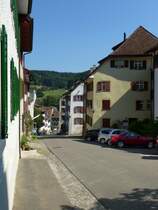 Kaiserstuhl, Blick in die Hauptgasse, Juli 2013
