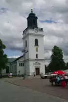 Eksj�, Kirche, erbaut von 1887 bis 1889 nach Pl�nen von Johan Fredrik Aboms (11.07.2013)