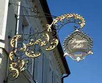 Sasbach am Kaiserstuhl, Restaurant und Hotel  B�rgerstube , Aug.2013