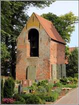 Wremen. Der Glockenturm der St.-Willehadi-Kirche. 23.08.2013


