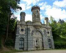 Freiburg, das Wasserschlle, ein 1895-96 erbauter Hochwasserbehlter zur Trinkwasserversorgung der Stadt, Aug.2013