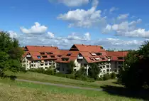 Freiburg, Seniorenresidenz  Augustinum , erbaut 1984-86, Aug.2013