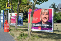Die Verschandelung der Stdte hat wieder begonnen. Zugepflastert mit nichtsagenden Aussagen und leeren Sprchen - 17.08.2013