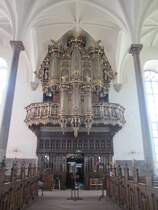 Kristianstad, Orgel der Dreifaltigkeitskirche (12.07.2013)