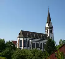 Grie�en im Klettgau, die Dorfkirche, Aug.2013
