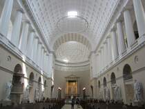 Kopenhagen, Langschiff der Liebfrauenkirche (13.07.2013)