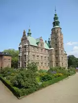 Kopenhagen, Schloss Rosenborg, erbaut von 1607 bis 1617 als Sommerresidenz f�r K�nig Christian IV., seit 1933 Museum (13.07.2013)
