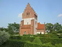 Roskilde, St. Laurentius Kirche in der Fredericksborgvej Stra�e (13.07.2013)
