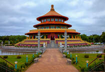 Das chinesische Restaurant  Himmelspagode  in Hohen Neuendorf (b. Berlin). - 02.09.2013